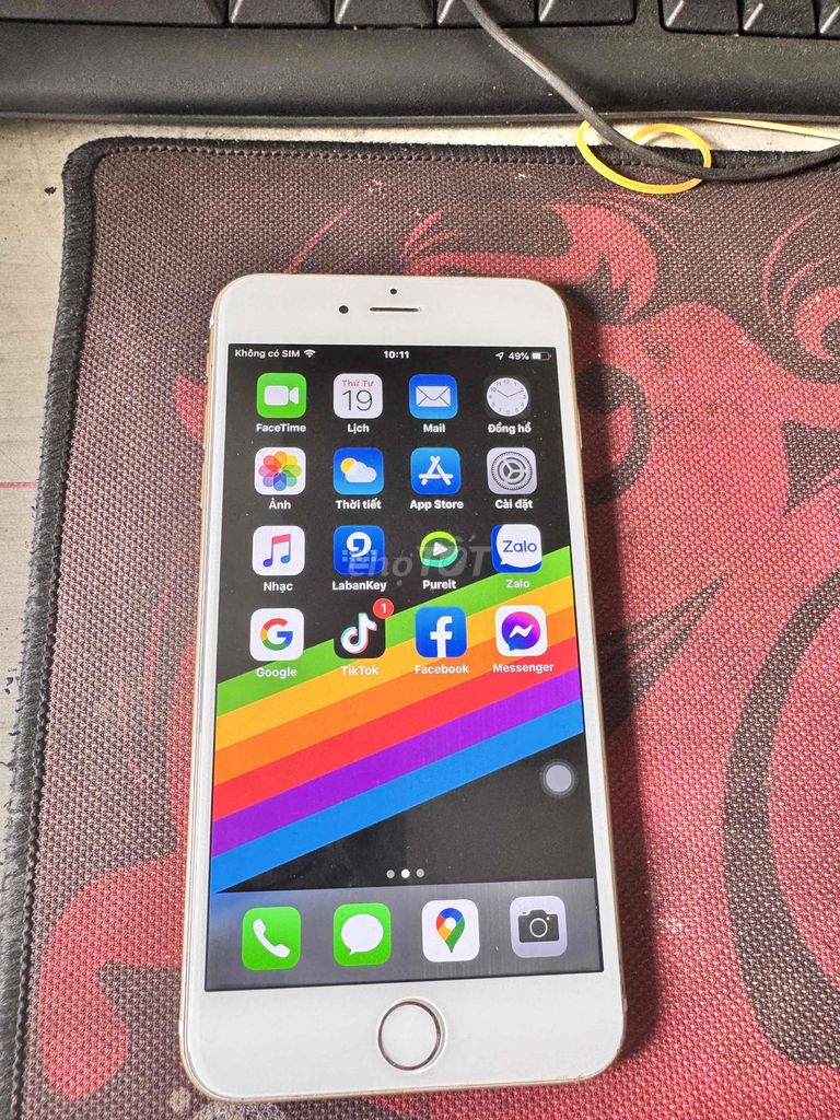 Apple iPhone 6Plus Vàng. Mua bán Điện thoại tại Huyện Giồng Trôm Bến Tre được đăng bởi Trung hình 1