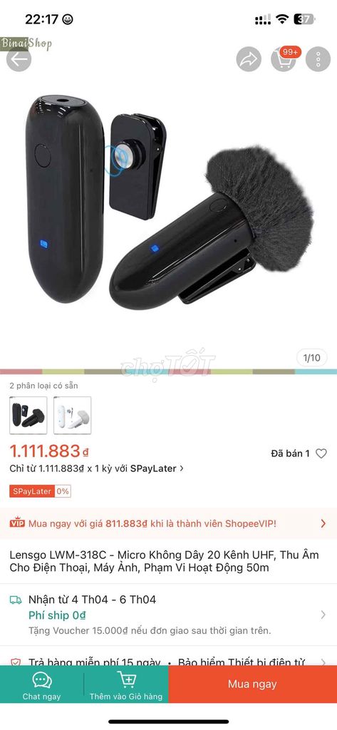 Micro không dây Lensgo LWM-318C Đen. Mua bán Tivi, Âm thanh tại Quận Long Biên Hà Nội được đăng bởi Nguyen manh cuong hình 1