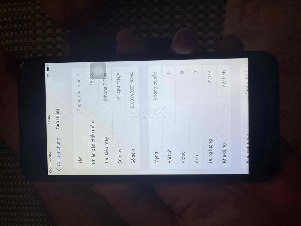 Apple iPhone 7 Plus 32GB Đen. Mua bán Điện thoại tại Quận Nam Từ Liêm Hà Nội được đăng bởi Hiếu hình 1