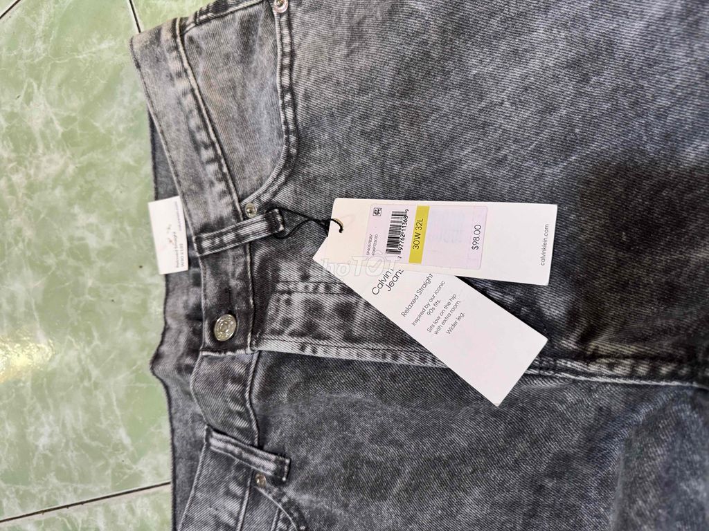 quần jeans ck mới chính hãng