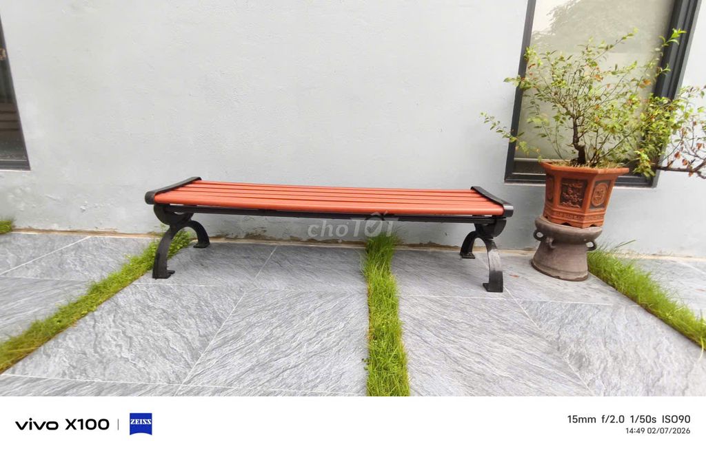 Ghế băng công viên hàng thanh lý. Mua bán Bàn ghế tại Quận Hà Đông Hà Nội được đăng bởi Minh Đức Vũ hình 1