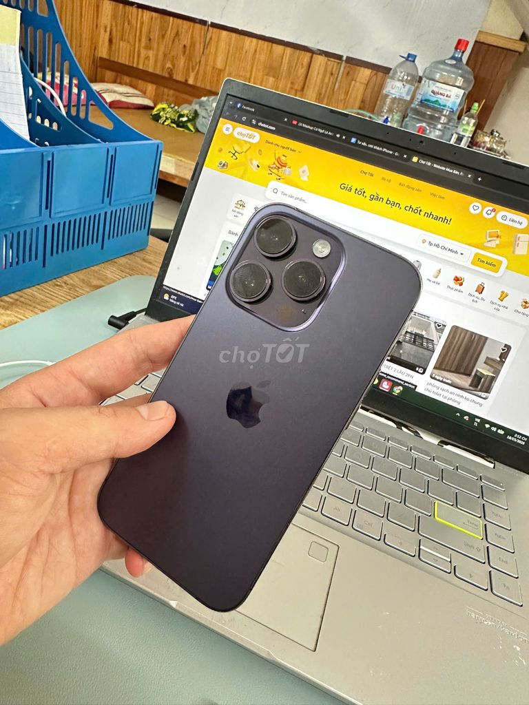 Apple iPhone 14 Pro 128GB Tím. Mua bán Điện thoại tại Quận Ngũ Hành Sơn Đà Nẵng được đăng bởi Tài Ngô hình 1