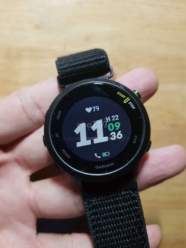 Garmin Forerunner 55 Đen. Mua bán Thiết bị đeo thông minh tại Quận Bình Thạnh Tp Hồ Chí Minh được đăng bởi ST hình 1