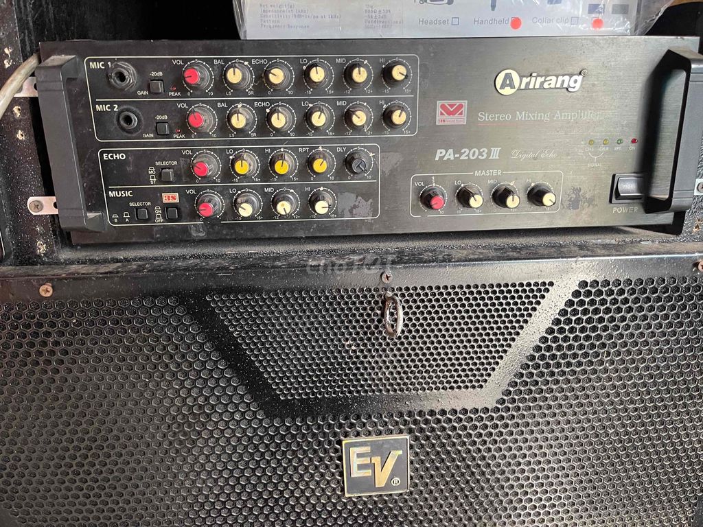 Amply karaoke Arirang PA-203 III Đen. Mua bán Tivi, Âm thanh tại Quận Bình Tân Tp Hồ Chí Minh được đăng bởi kimsiuquan hình 1