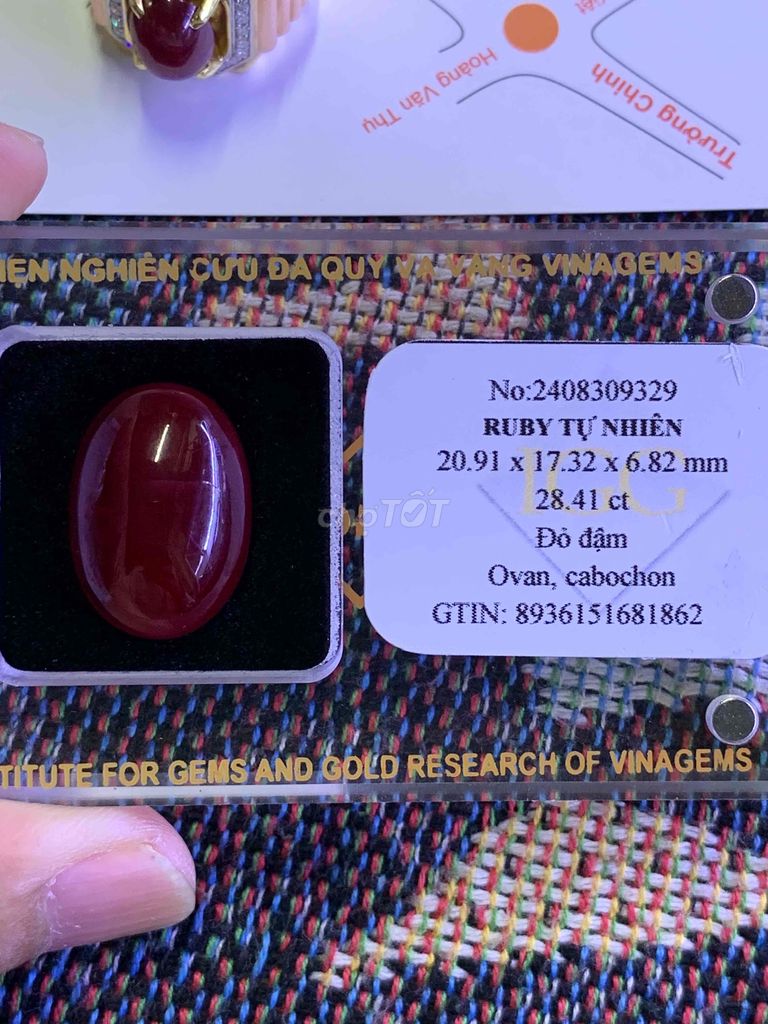 Ruby thiên nhiên siêu khủng