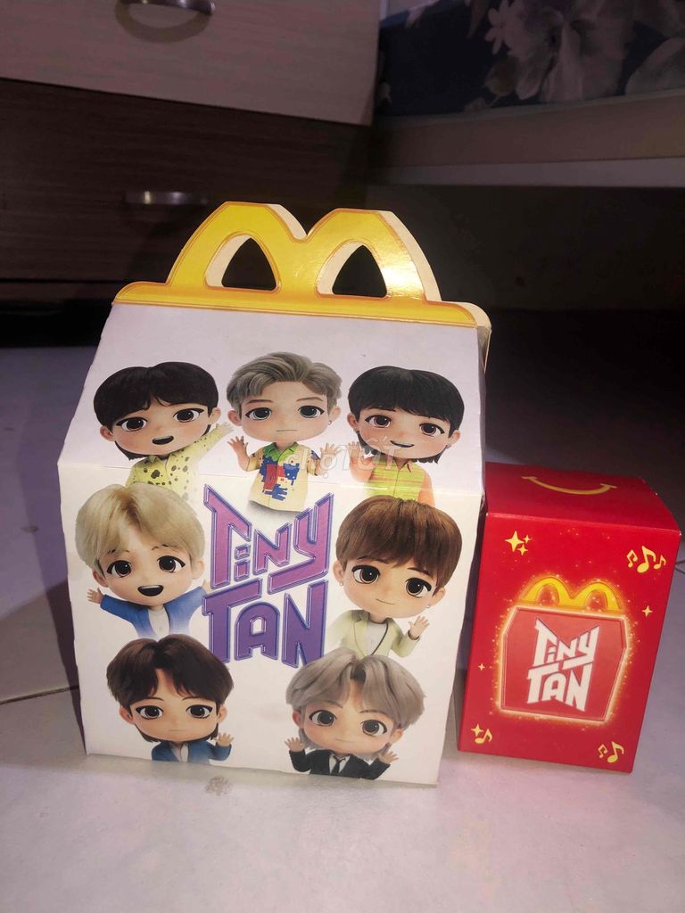 Mô hình McDonalds TinyTAN Jimin. Mua bán Sở thích khác tại Quận 4 Tp Hồ Chí Minh được đăng bởi Tố Quyên hình 1