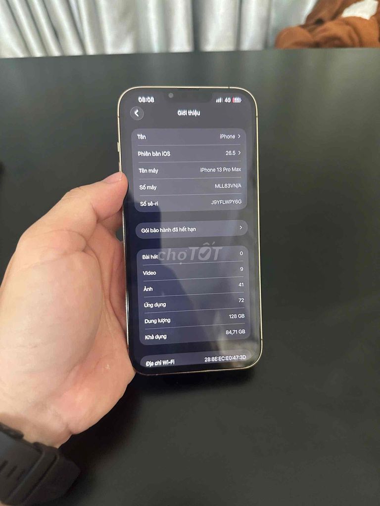 Apple iPhone 13 Pro Max 128GB VNA màu Gold. Mua bán Điện thoại tại Quận 4 Tp Hồ Chí Minh được đăng bởi vannguyen91 hình 1
