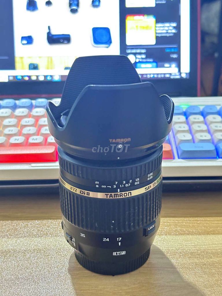 Ống kính Tamron SP 17-50mm f/2.8 VC Canon. Mua bán Máy ảnh, Máy quay tại Huyện Châu Thành An Giang được đăng bởi Vạn hình 1