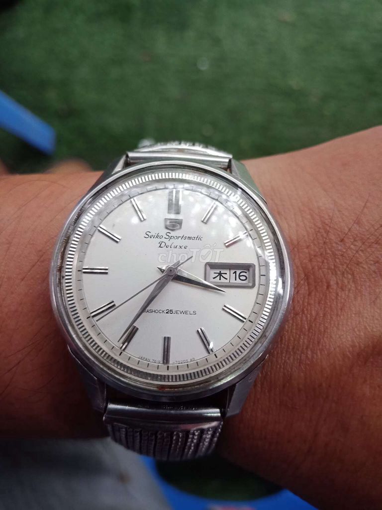 Seiko Sportsmatic Deluxe 25jewel size37