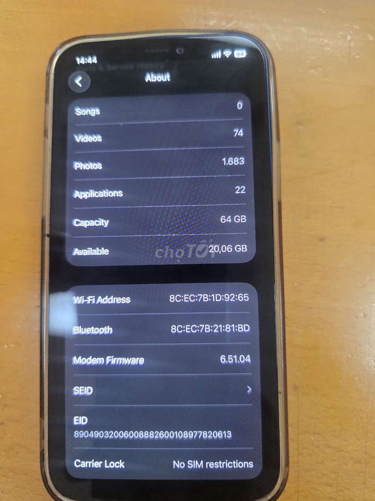 Apple iPhone 12 64GB Xanh. Mua bán Điện thoại tại Thành phố Thủ Đức Tp Hồ Chí Minh được đăng bởi Duy Bùi hình 1