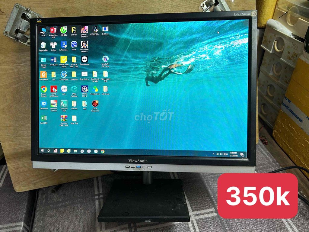 màn hình viewsonic 19 inch cũ sáng đẹp ko lỗi lầm. Mua bán Phụ kiện (Màn hình, Chuột...) tại Quận Gò Vấp Tp Hồ Chí Minh được đăng bởi Hòa hình 1