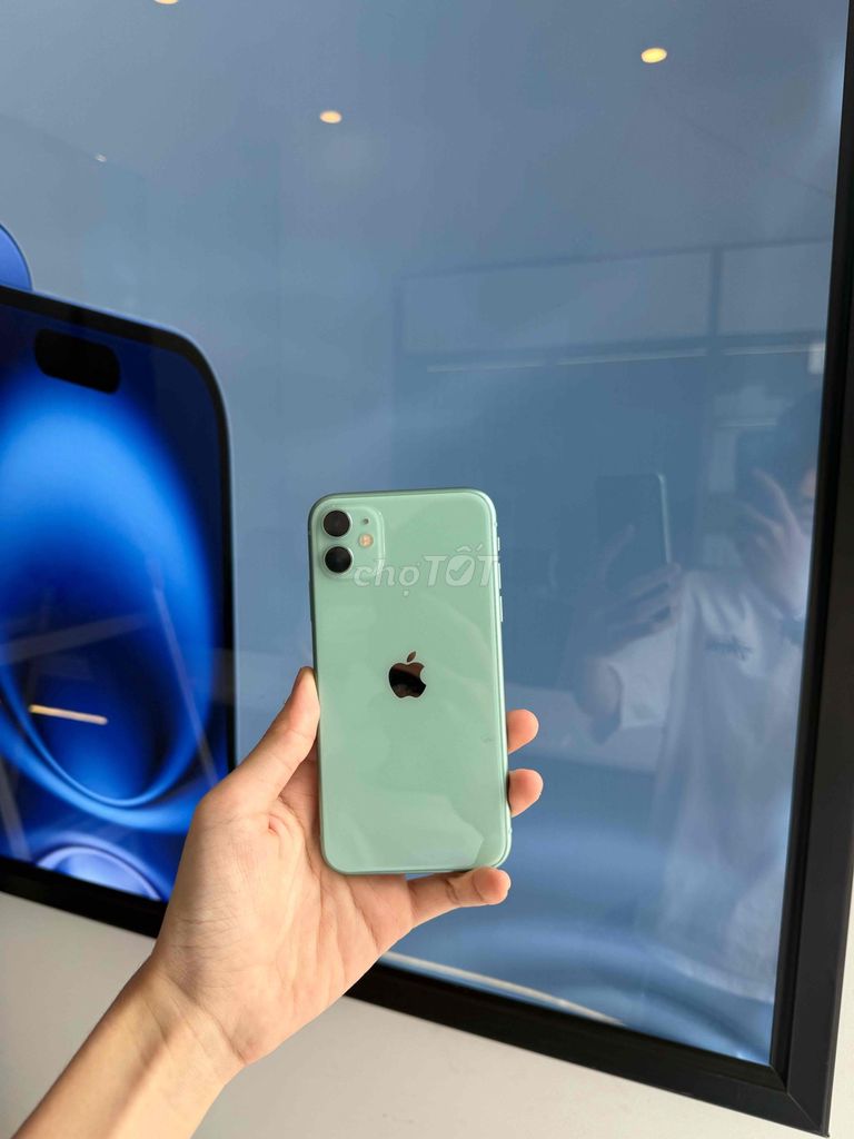 Apple iPhone 11 64GB Xanh lá Đã sử dụng. Mua bán Điện thoại tại Quận Lê Chân Hải Phòng được đăng bởi Nghiêm Thượng Mobile hình 1