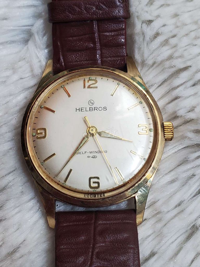 Cần bán đồng hồ cổ Tây Đức Helbros automatic lacke