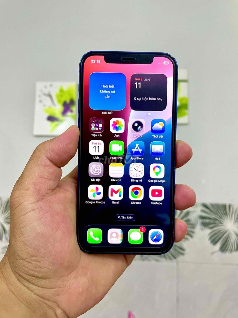 iPhone 12 128GB quốc tế FULL chức năng giá tốt. Mua bán Điện thoại tại Thành phố Thủ Dầu Một Bình Dương được đăng bởi Đăng Store hình 1