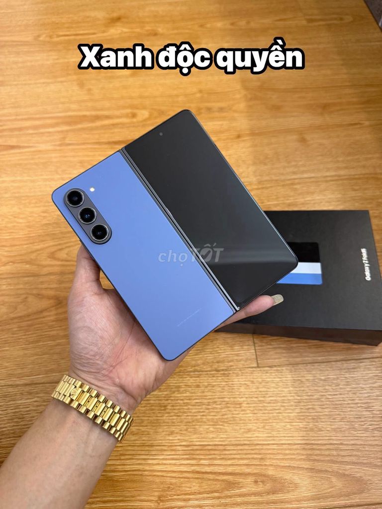 Z Fold5 1TB Xanh 2 Sim Fullbox như mới. Mua bán Điện thoại tại Quận Thanh Xuân Hà Nội được đăng bởi Vinh Râu Samsung hình 1