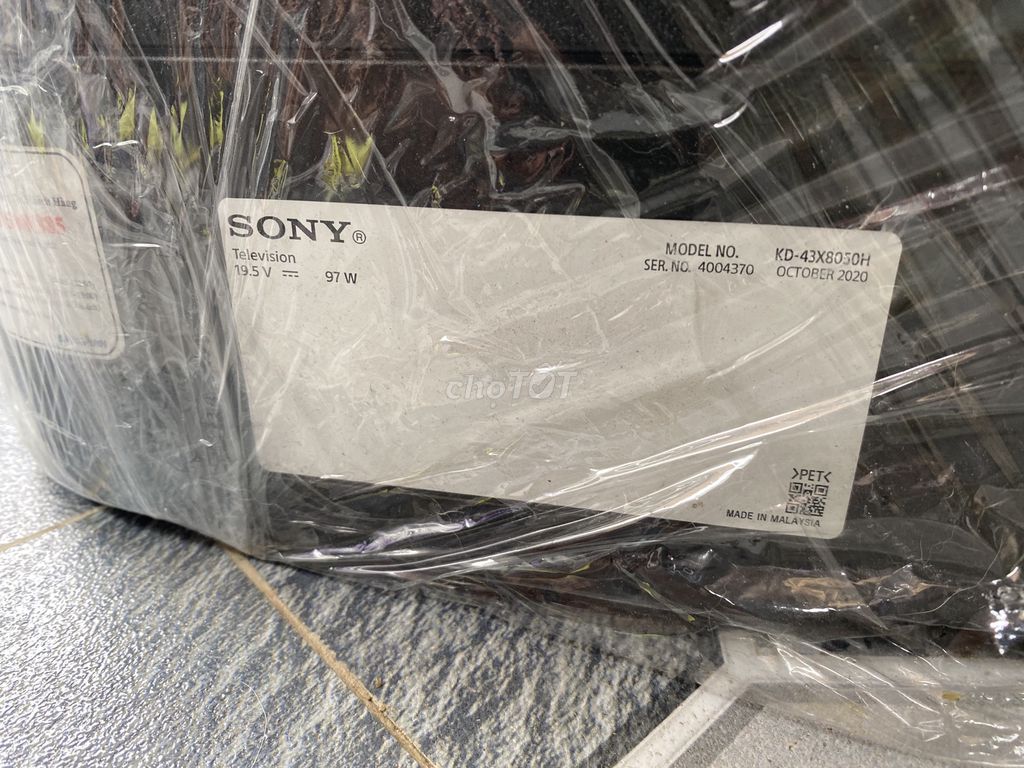 Tivi Sony KD-43X8050H. Mua bán Tivi, Âm thanh tại Quận 4 Tp Hồ Chí Minh được đăng bởi Sang hình 1