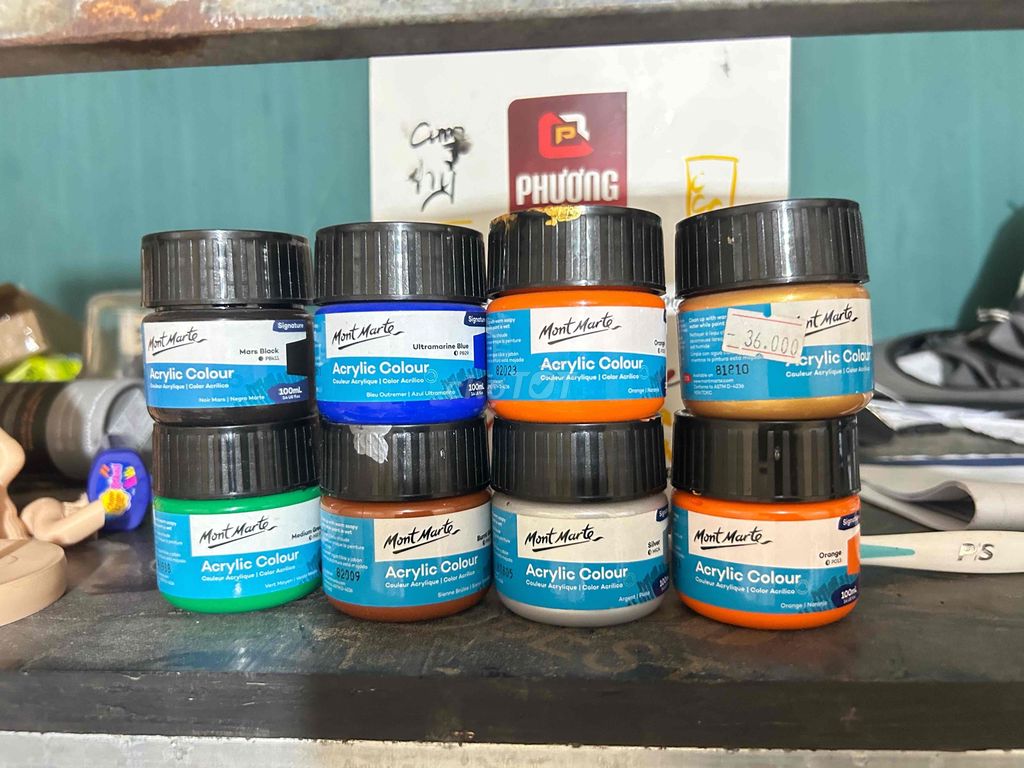 Màu acrylic Mont Marte Đa màu