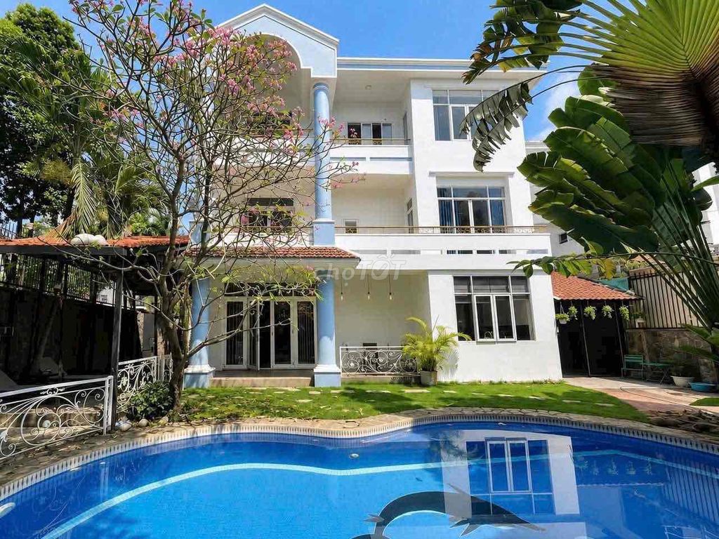 🏡 CHO THUÊ BIỆT THỰ 2 MẶT TIỀN ĐẲNG CẤP – QUỐC HƯƠNG, THẢO ĐIỀN  📍 Vị