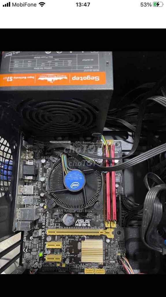 Máy tính để bàn i3 4170 8GB/128GB. Mua bán Máy tính để bàn tại Thành phố Thủ Đức Tp Hồ Chí Minh được đăng bởi bui van cuong hình 1