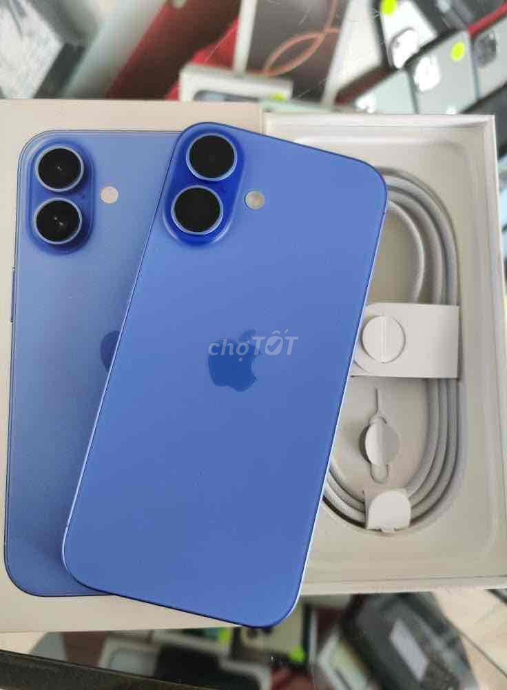 iPhone 16 Plus 128G Xanh FULLBOX NEW APPLE 09/2025. Mua bán Điện thoại tại Quận 10 Tp Hồ Chí Minh được đăng bởi iStockHCM hình 1