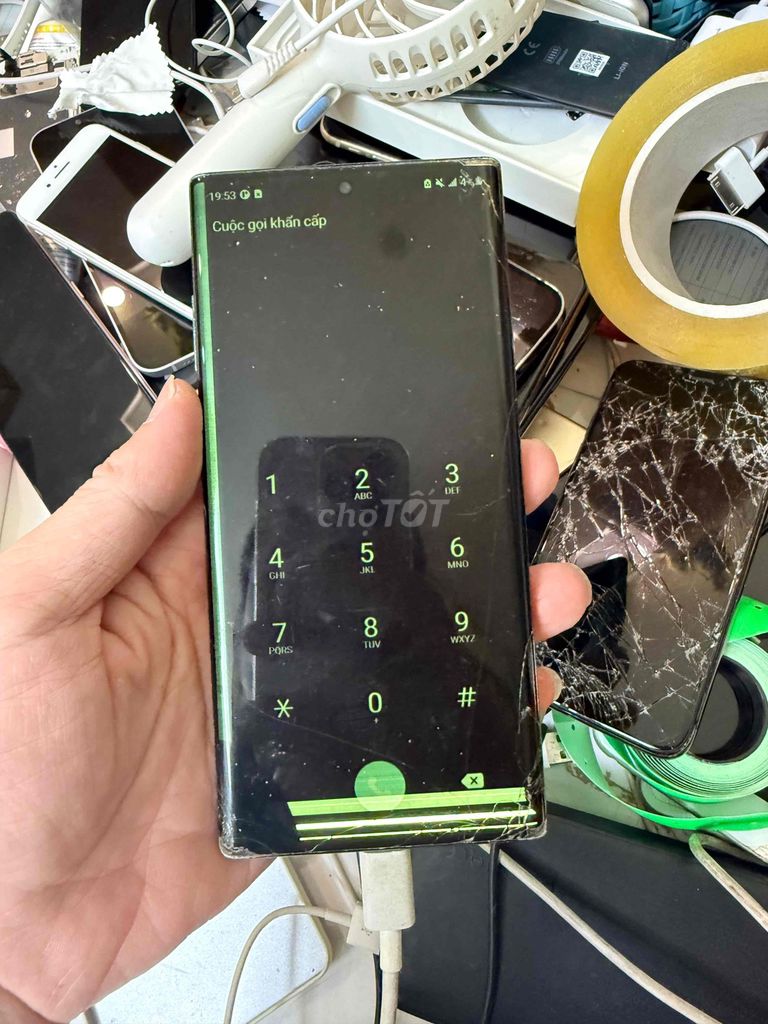Bán xác Samsung Note10plus zin hỏng hẳn màn. Mua bán Điện thoại tại Quận Hà Đông Hà Nội được đăng bởi Mạnh Mobile hình 1