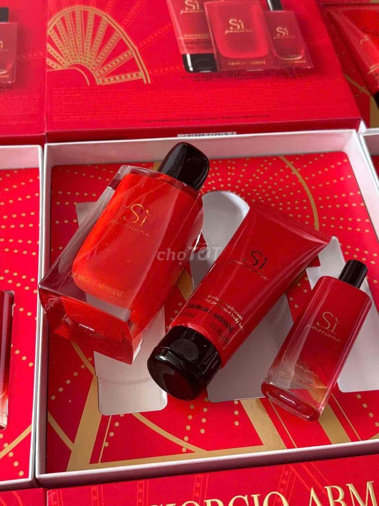 gift set Sì đỏ