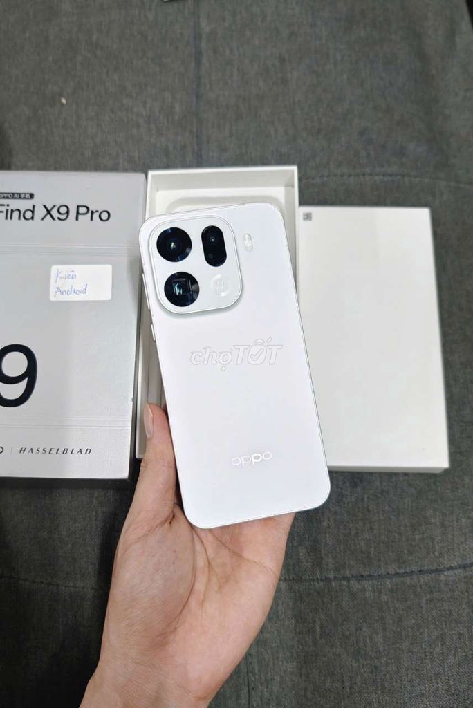 Oppo Find X9 Pro 12/256Gb Fullbox Sạc 30 Lần, Keng. Mua bán Điện thoại tại Quận Tân Bình Tp Hồ Chí Minh được đăng bởi Kiên Android Shop hình 1