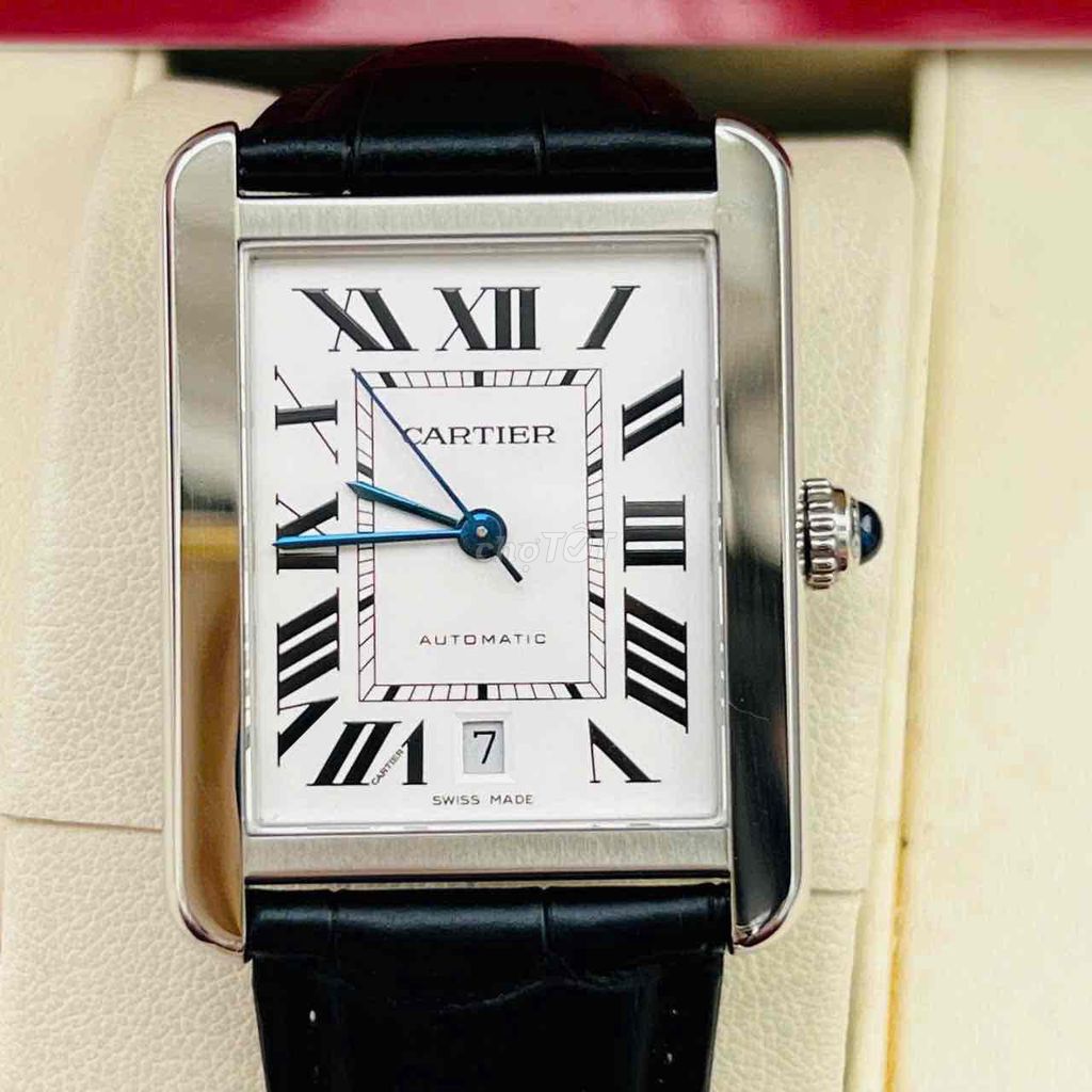 Đồng hồ Cartier Tank Solo 3515 size 31x41mm. Mua bán Đồng hồ tại Quận Hoàng Mai Hà Nội được đăng bởi Anh Tuấn hình 1