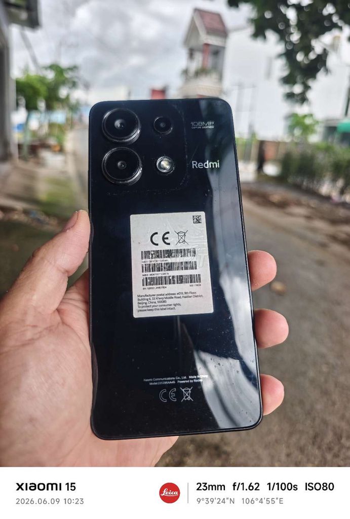 Redmi Note 13 . Mua bán Điện thoại tại Thành phố Sóc Trăng Sóc Trăng được đăng bởi Bắp  hình 1