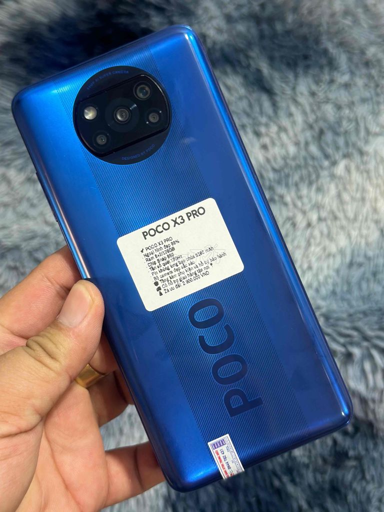 POCO X3 PRO Chíp Snap 860 có 120Hz. Mua bán Điện thoại tại Huyện Trảng Bom Đồng Nai được đăng bởi Hồ Trung Hiếu hình 1