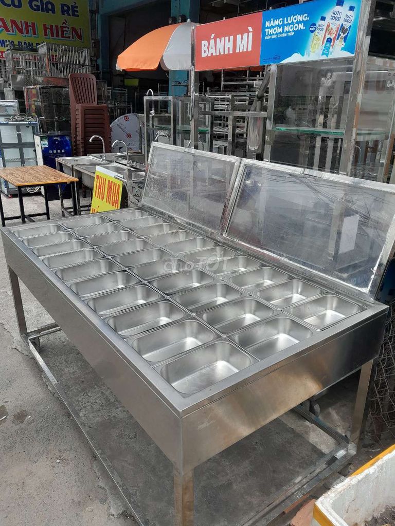 Khay giữ nhiệt Inox 30 khay. Mua bán Dụng cụ nhà bếp tại Quận Bình Tân Tp Hồ Chí Minh được đăng bởi Đồ Cũ Thanh Hiền hình 1