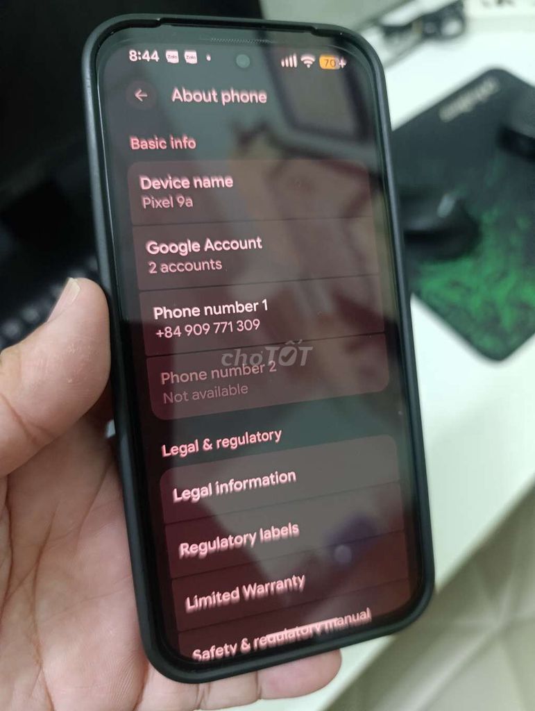 pixel 9a fullbox sạc 12l . Mua bán Điện thoại tại Thành phố Rạch Giá Kiên Giang được đăng bởi pixel phone hình 1