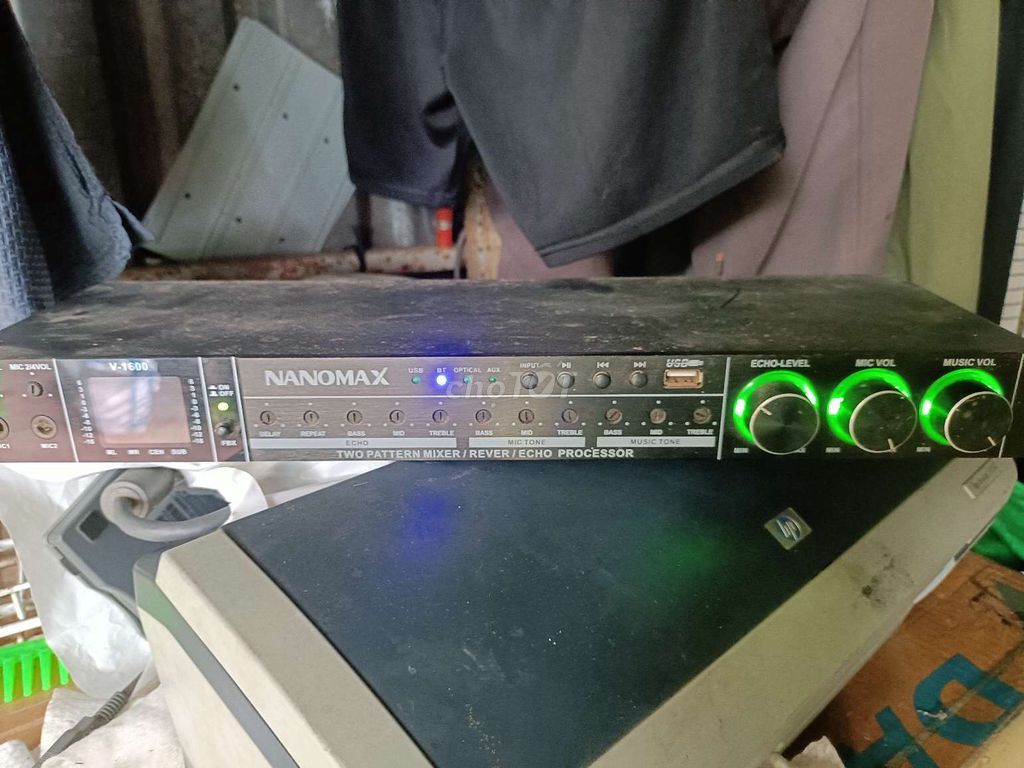 Bộ trộn âm thanh NANOMAX V-1600 Đen. Mua bán Tivi, Âm thanh tại Huyện Bình Chánh Tp Hồ Chí Minh được đăng bởi Quả hình 1
