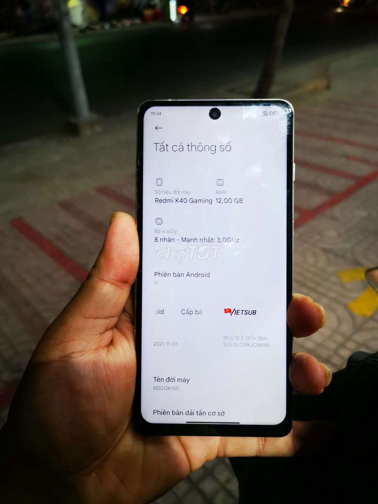 Xiaomi Redmi K40 Gaming 12GB/128GB. Mua bán Điện thoại tại Quận Gò Vấp Tp Hồ Chí Minh được đăng bởi Níck Bu Ri Zíc hình 1
