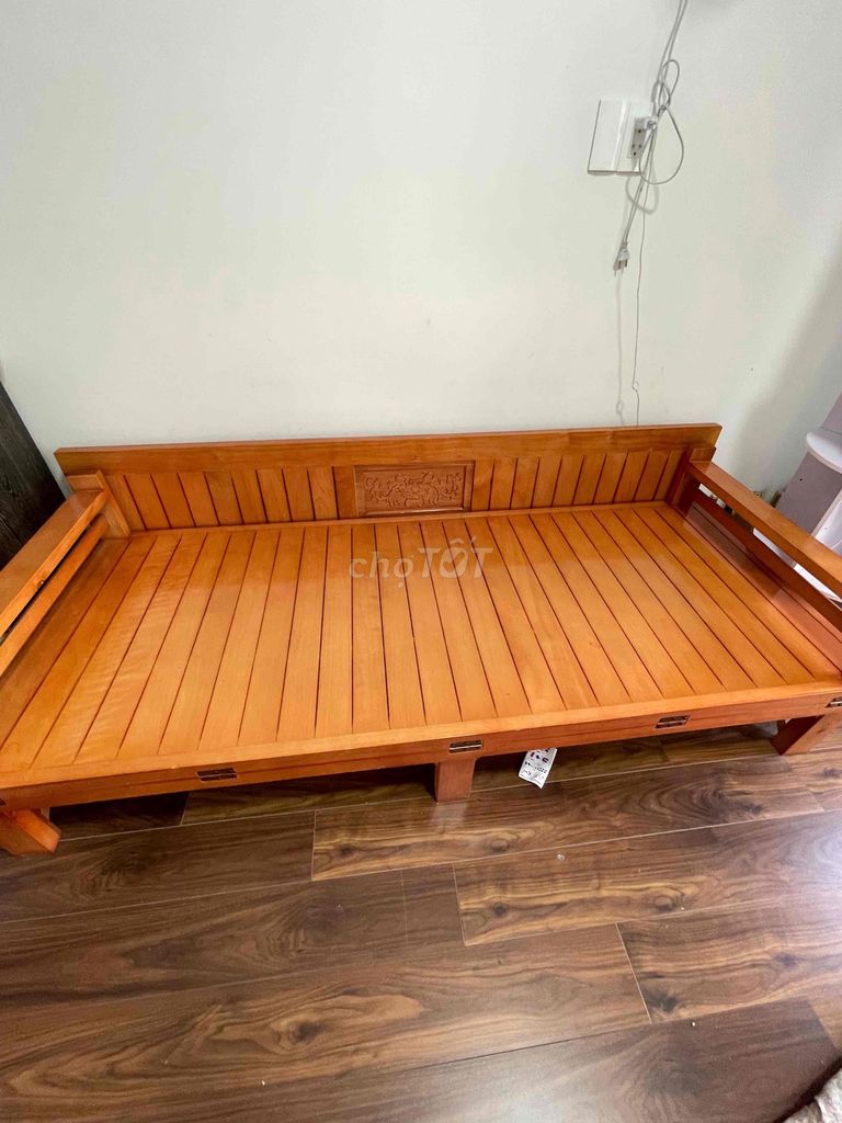 Giường gấp đa năng Gỗ sồi 120x190cm. Mua bán Giường, chăn ga gối nệm tại Quận Bình Tân Tp Hồ Chí Minh được đăng bởi Mai  hình 1