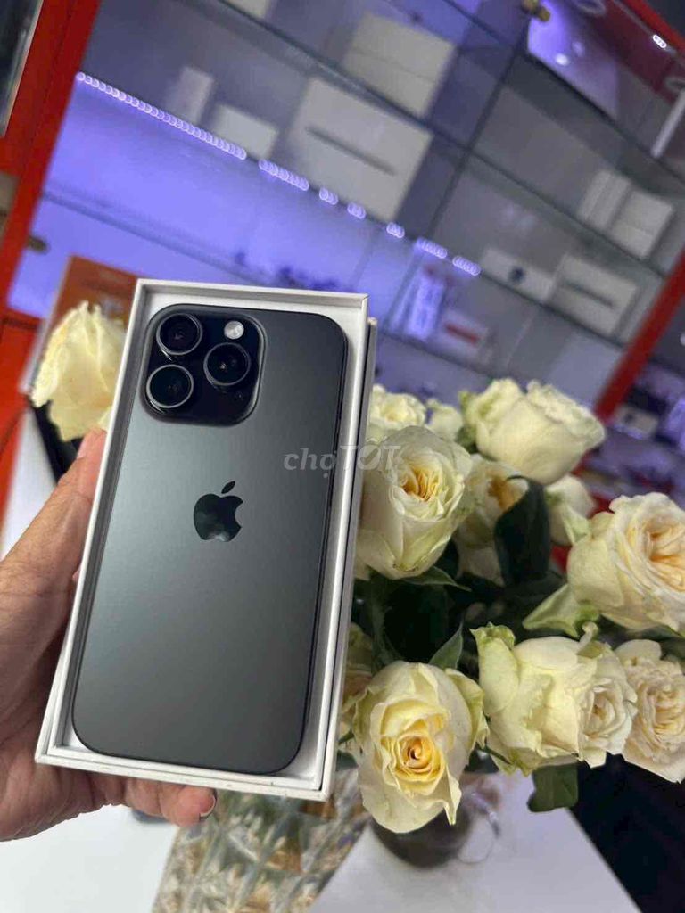iphone 15pro 256gb đen qtế mỹ pin95 zin áp suất. Mua bán Điện thoại tại Quận 3 Tp Hồ Chí Minh được đăng bởi Nam Á Mobile hình 1