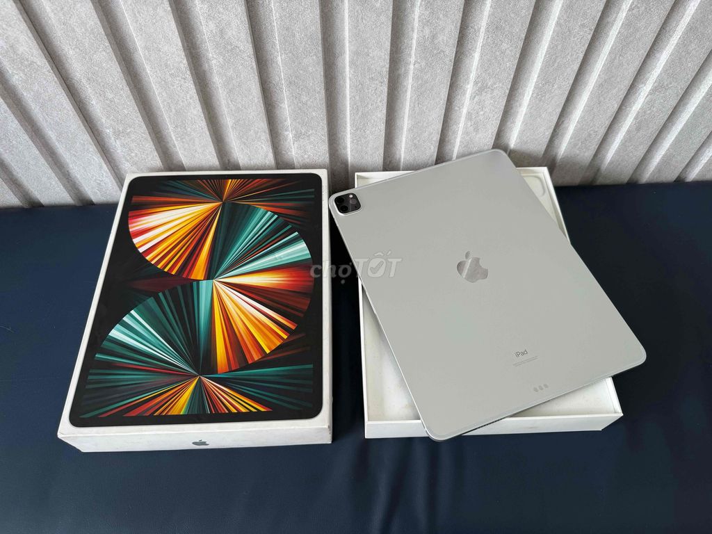 IPAD PRO 12.9 M1 1T 5G fullbox máy đẹp chính hãng