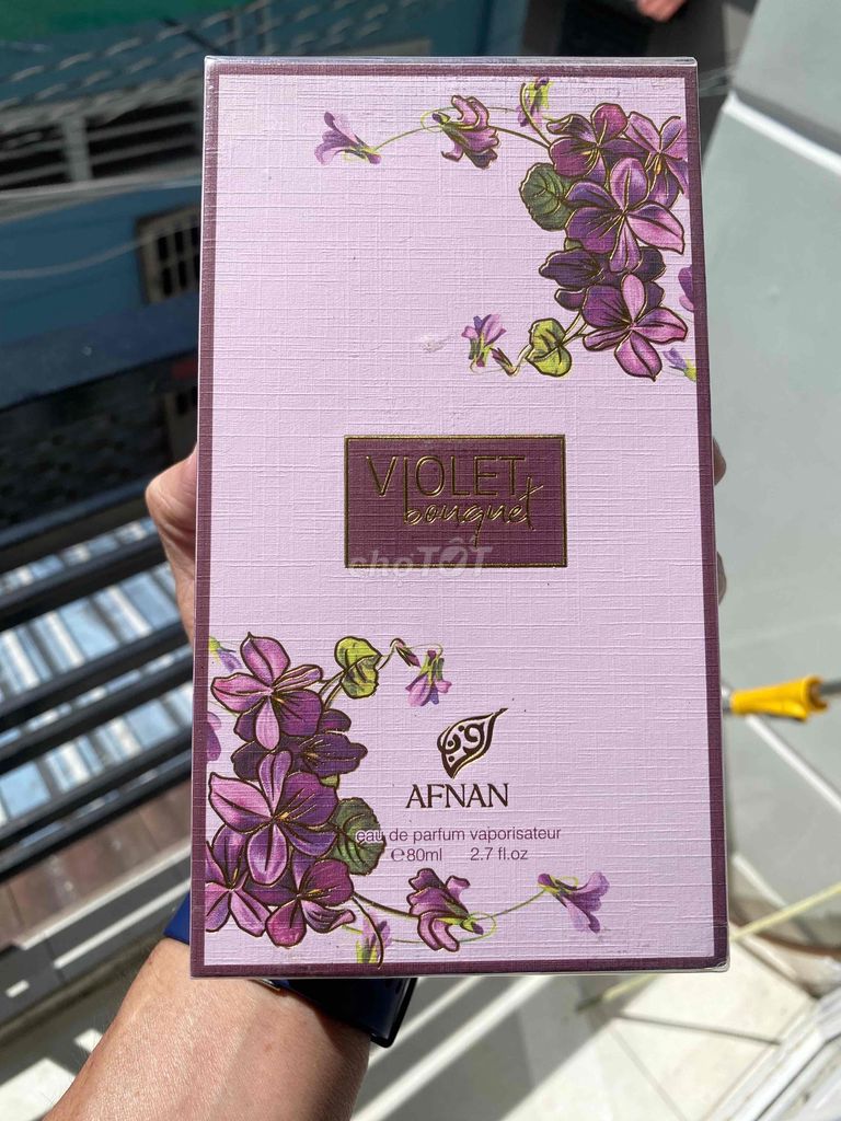 Afnan Violet Bouquet Nữ ( New seal ). Mua bán Nước hoa tại Quận Phú Nhuận Tp Hồ Chí Minh được đăng bởi Thiện Dân hình 1