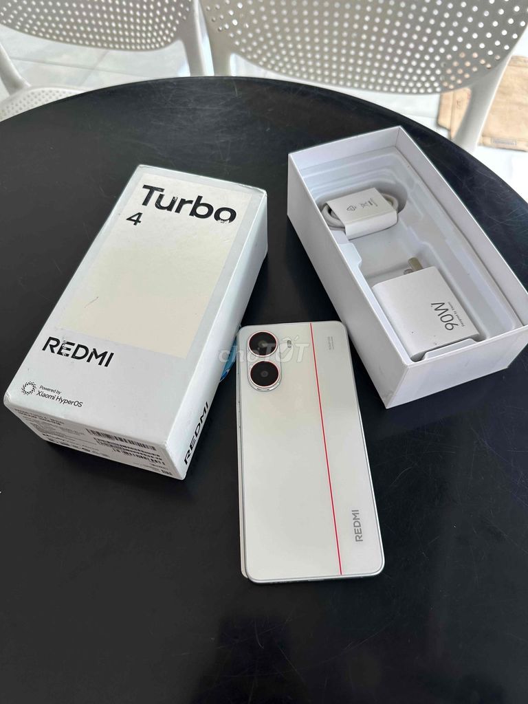 Xiaomi Redmi Turbo 4 16/256GB Trắng 98.5% FullBox. Mua bán Điện thoại tại Quận Cái Răng Cần Thơ được đăng bởi Ngân Long Trung hình 1