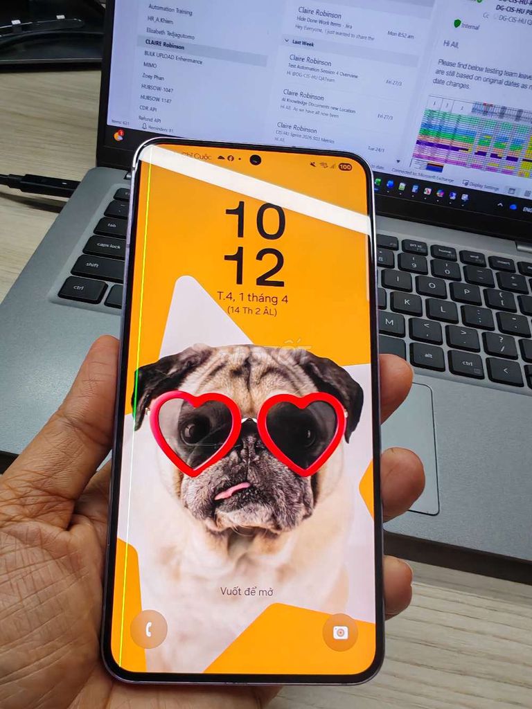 Samsung Galaxy S22 Tím. Mua bán Điện thoại tại Thành phố Thủ Đức Tp Hồ Chí Minh được đăng bởi Quynh hình 1