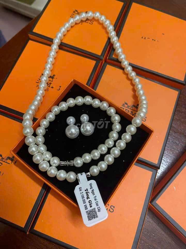 Bộ trang sức Ngọc trai Nữ Sang trọng. Mua bán Phụ kiện thời trang khác tại Quận 5 Tp Hồ Chí Minh được đăng bởi Nguyenphuong hình 1