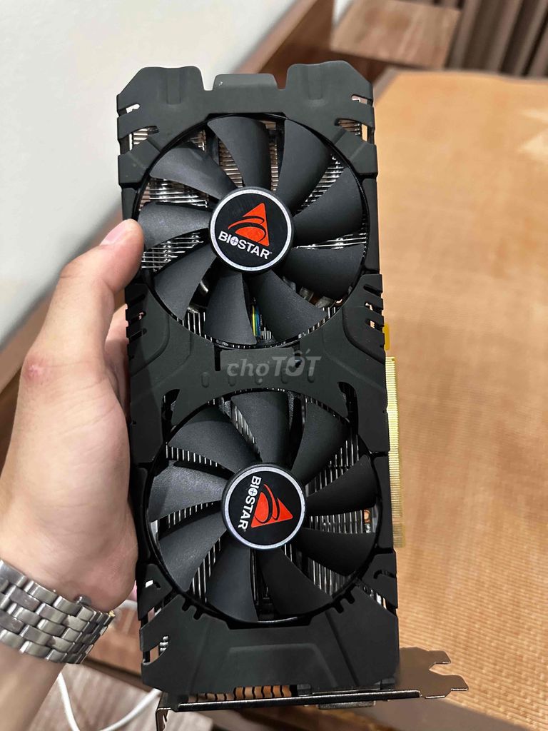 Card đồ họa Biostar RX580 8GB Như mới. Mua bán Linh kiện (RAM, Card...) tại Quận Hà Đông Hà Nội được đăng bởi card đồ hoạ máy tính hình 1