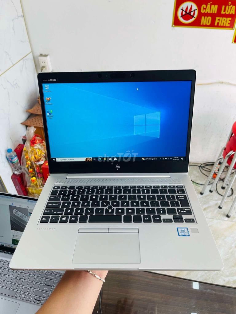 HP elitebook 830G6 vỏ nhôm nguyên zin