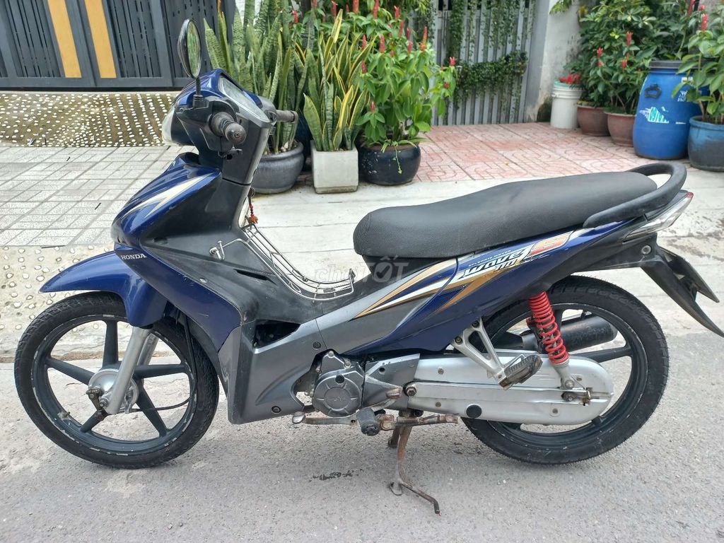 Хонда Вейв S 110 зеленая