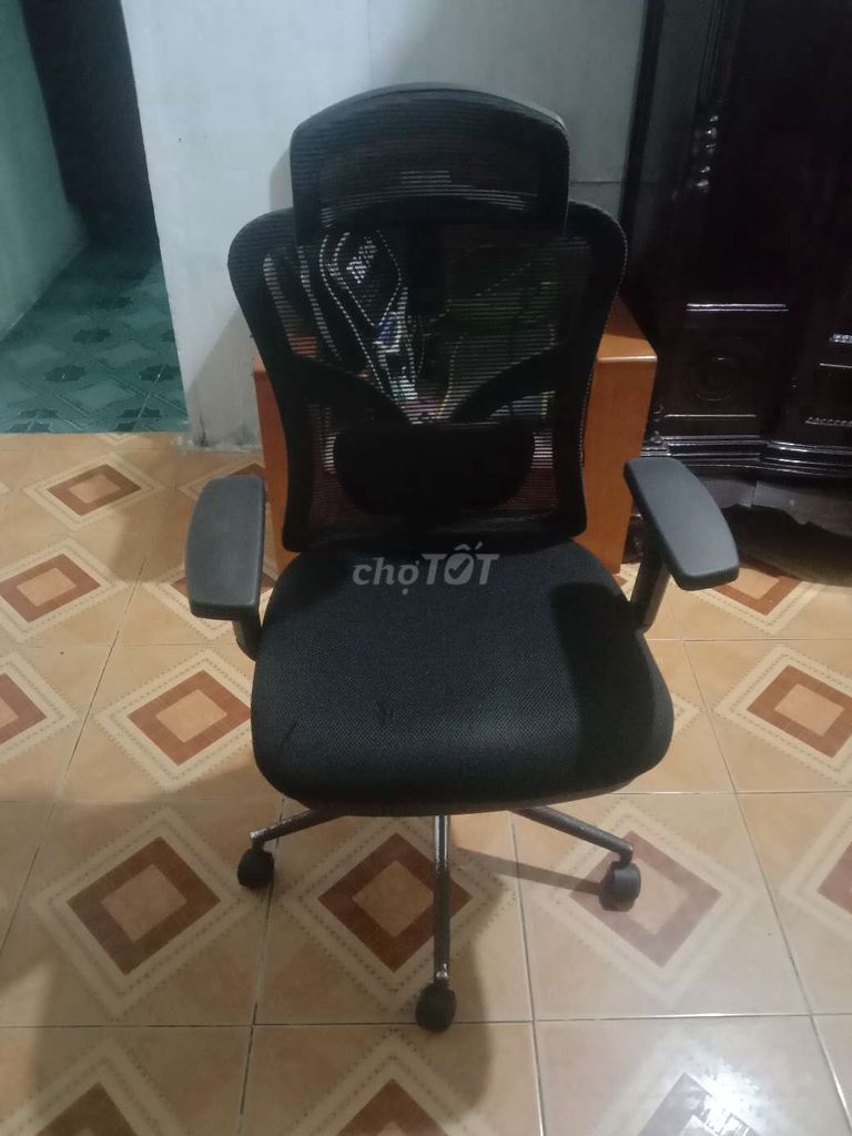 Bàn làm việc chân sắt nâu 77x60x120cm. Mua bán Bàn ghế tại Thành phố Vĩnh Long Vĩnh Long được đăng bởi Tùng Coffee hình 1