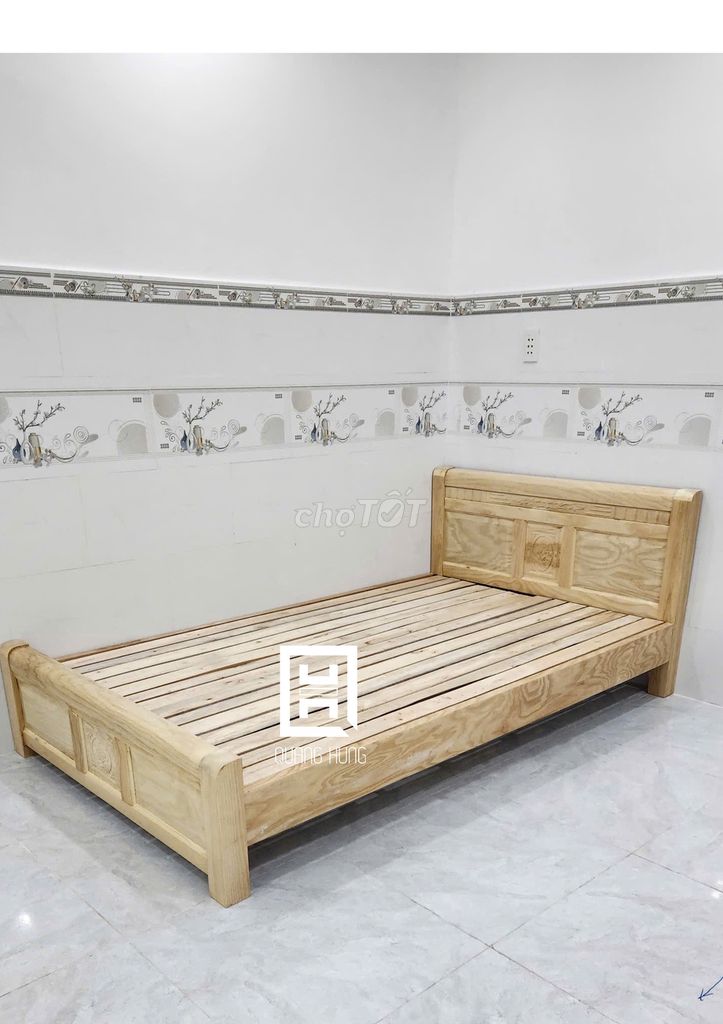 GIƯỜNG GỖ SỒI-GIƯỜNG GỖ-GIƯỜNG GỖ SỒI = GIƯỜNG GỖ. Mua bán Giường, chăn ga gối nệm tại Huyện Long Thành Đồng Nai được đăng bởi Nội Thất Quang Hùng TD hình 1