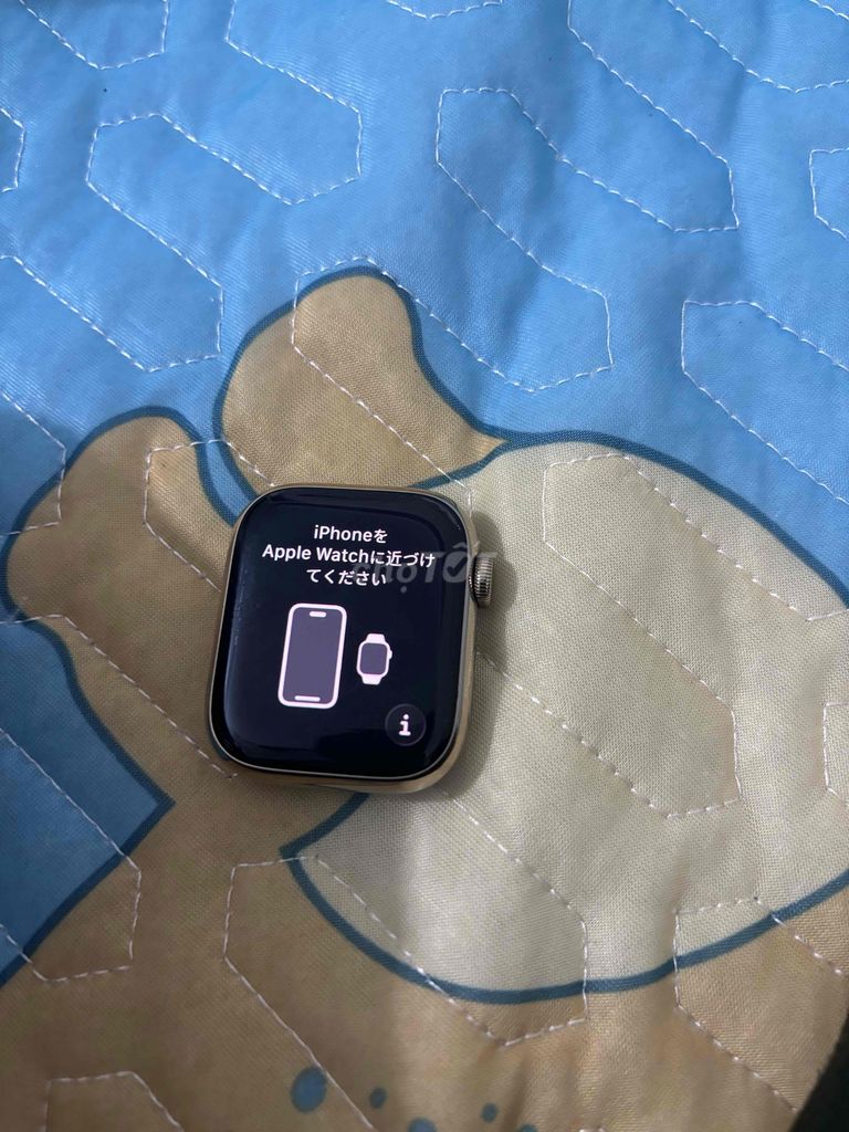 Apple watch sr7 41mm thép gorl. Mua bán Thiết bị đeo thông minh tại Quận Tây Hồ Hà Nội được đăng bởi Trần Hợp hình 1