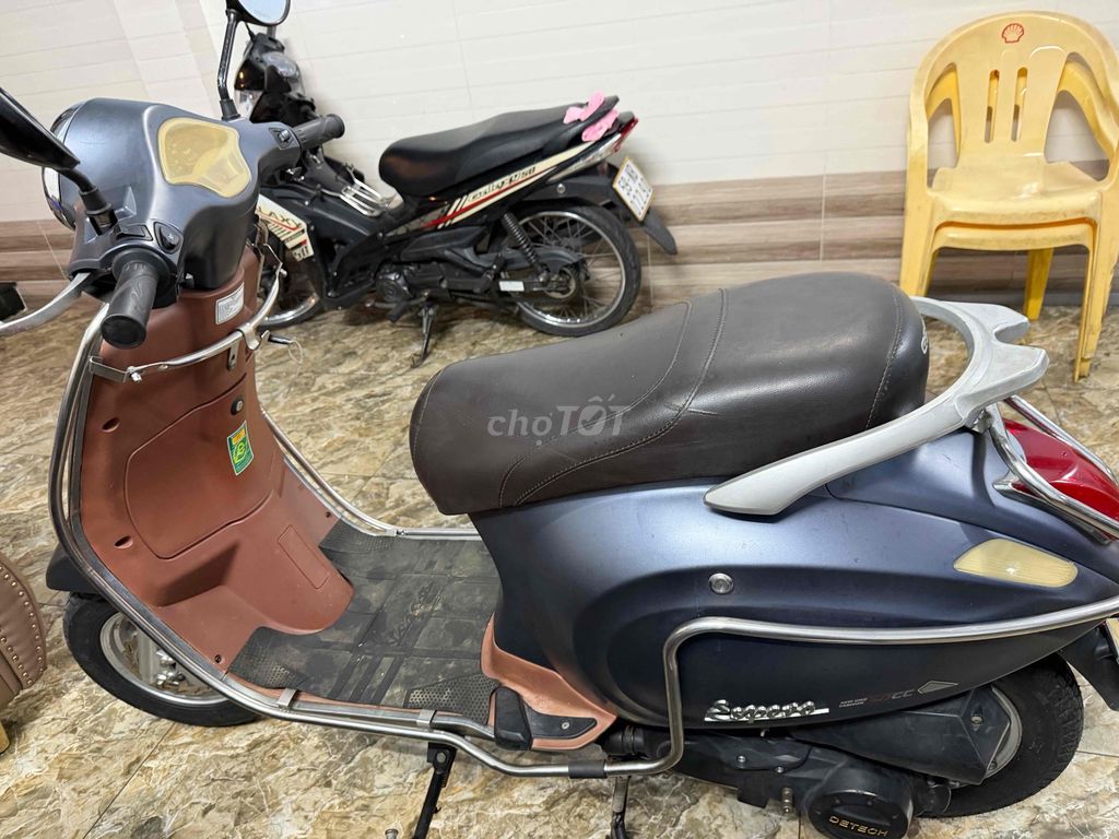 Скутер ESPERO 50cc серо-коричневый, номер 61, 2020 г.