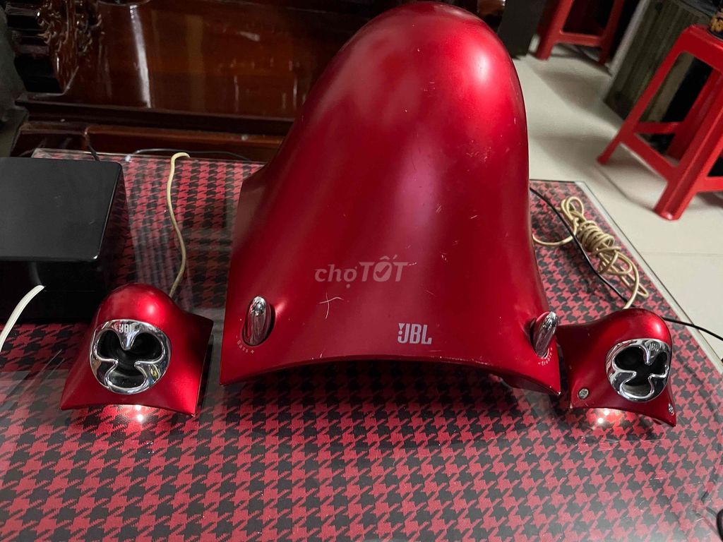 Loa vi tính JBL Creature III Đỏ. Mua bán Tivi, Âm thanh tại Huyện Hóc Môn Tp Hồ Chí Minh được đăng bởi Lộc phát hình 1