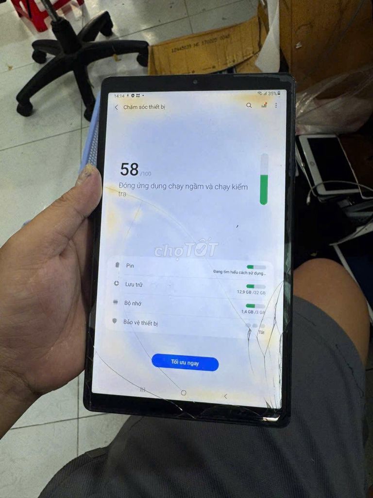 Samsung Galaxy Tab A7 Lite Xám 32GB. Mua bán Máy tính bảng tại Quận 10 Tp Hồ Chí Minh được đăng bởi Hội Đồ Điện Tử hình 1